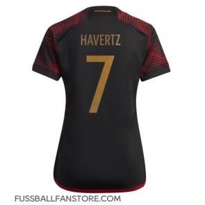 Deutschland Kai Havertz #7 Replik Auswärtstrikot Damen WM 2022 Kurzarm